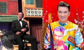 Đàm Vĩnh Hưng mặc áo dài, quay clip chúc Tết người hâm mộ