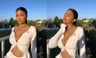 Em út tỷ phú nhà Kardashian gợi cảm hết nấc với mốt ‘không nội y’