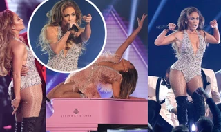 Jennifer Lopez diện bodysuit bốc lửa, ‘cháy’ hết mình tại Grammy 2019