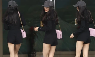 Dương Mịch mặc đồ siêu ngắn ‘hớ hênh’ vòng ba sau lùm xùm bỏ bê con gái