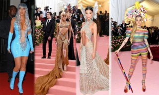 Loạt mỹ nhân chuộng mốt không nội y, xuyên thấu gây 'náo loạn' Met Gala 2019