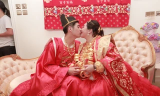 Choáng với sính lễ toàn vàng ròng trong đám cưới con gái ‘vua sòng bạc Macau’