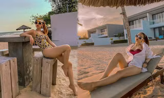 Đăng ảnh bikini cho ‘bằng chị bằng em’, Minh Hằng khoe dáng nuột, chân dài