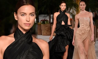 Irina Shayk và Candice Swanepoel đẹp động lòng người gây ‘bão’ sàn catwalk 