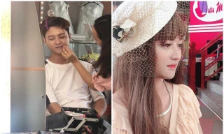 Những hình ảnh gây “bão” mạng của Huy Hiệp.