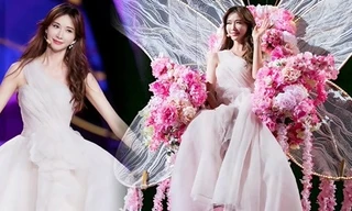 Lâm Chí Linh đẹp như tiên nữ hạ phạm làm cả khán phòng náo loạn