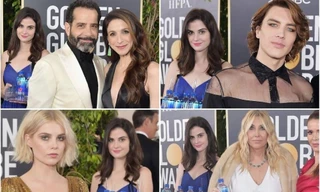 Bất ngờ cô gái bán nước lấn át loạt sao trên thảm đỏ Quả cầu Vàng 