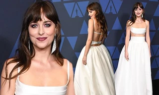 Mỹ nhân ‘50 sắc thái’ Dakota Johnson diện váy hai mảnh đẹp hút hồn