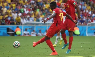 Origi trong màu áo tuyển Bỉ tại World Cup 2014