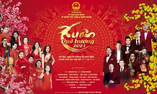 Các nghệ sỹ tham gia Xuân Quê hương 2021.