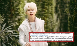 Quản trị viên FC của Jack kêu gọi ủng hộ MV mới nhưng nội dung lại gây tranh cãi