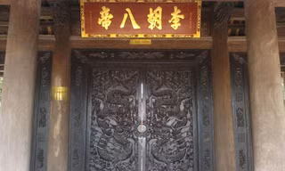 Ngôi đền thờ phụng 8 vị vua nhà Lý được cấu trúc theo kiểu 'kinh đô'