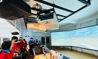 Một ngày trải nghiệm tại Học viện Hàng không Việt Nam