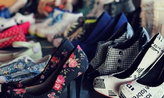 Tưng bừng dạo phố cùng xu hướng giày "nở hoa"