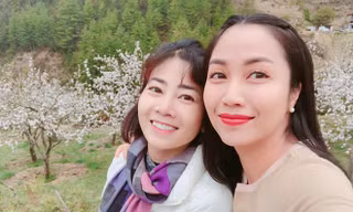 Ốc Thanh Vân và người bạn quá cố Mai Phương.