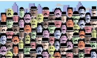 Trò chơi ‘Hack não’: Tìm người đàn ông không có ria mép trong 10 giây