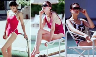 Loạt ảnh diện áo tắm gợi cảm thời thanh xuân của Củng Lợi gây ‘bão’