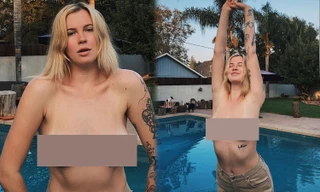 Ireland Baldwin bị ‘ném đá’ vì bán khỏa thân kêu gọi bầu cử