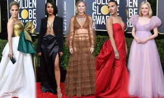 Quả cầu vàng 2020: Scarlett Johansson ‘thả rông’, bạn gái Iron Man mặc như không