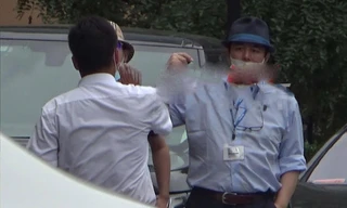 Trương Thiết Lâm hành xử không đúng mực trên phố bị dân mạng 'phê bình'