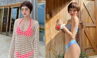 Hiền Hồ tung ảnh bikini ‘thả thính’, fan thi nhau làm thơ đáp lễ