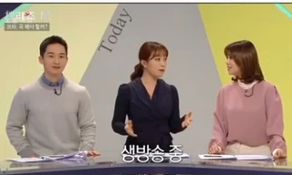 Nữ phát thanh viên Hàn Quốc tiết lộ ‘thả rông’ trên sóng trực tiếp gây sốc