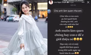 Bà xã Dương Khắc Linh liên tục đăng ảnh bầu vẫn có trai nhắn tin cưa cẩm