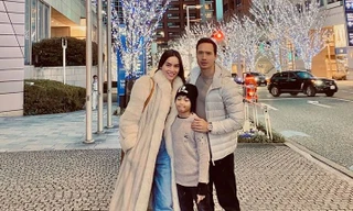 Hồ Ngọc Hà cùng Kim Lý và con trai du xuân Nhật Bản, Subeo gây bất ngờ