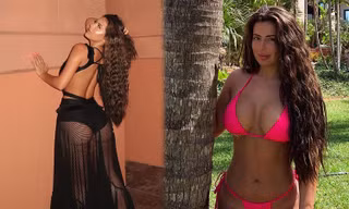 Brielle Biermann tung ảnh khoe vòng ba 'bốc lửa' mừng sinh nhật tuổi 23
