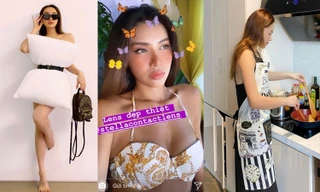 Sao Việt cách ly ngày 10: Loạt mỹ nhân siêu gợi cảm với mốt ‘váy gối’