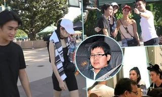 Hề Mộng Dao và chồng đi chơi giữa lúc chuẩn bị tang lễ cho ‘vua sòng bài’ Macau