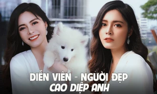 Cao Diệp Anh xuất hiện trong loạt phim giờ vàng trên VTV, từng thi Hoa hậu Hoàn vũ