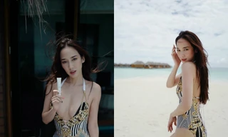 Nữ hoàng giải trí Thái Lan khoe thân hình nóng bỏng ở tuổi tứ tuần