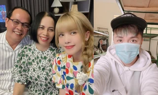 Thiều Bảo Trâm bên gia đình đón Tết, Minh Vương có giao thừa đặc biệt trong khu cách ly