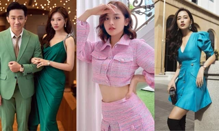 Hari Won-Trấn Thành phối đồ ton-sur-ton, Mai Phương Thúy diện váy xẻ ngực gợi cảm