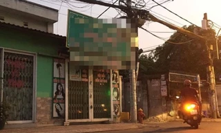 Hiện trường vụ việc.