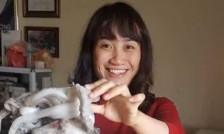 Mực lá 'siêu to' gần nửa triệu đồng/kg hút khách Hà Nội