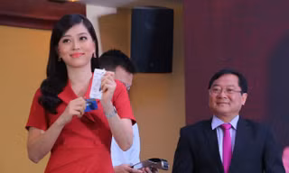 Ông Phạm Tiến Dũng, Vụ trưởng Vụ Thanh toán (NHNN) phát biểu tại họp báo.