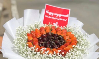 'Sốt' hoa ăn được ngay trong ngày Valentine