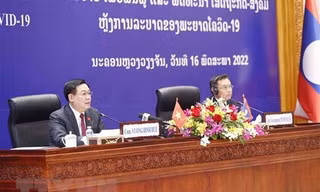 Quốc hội Việt-Lào chia sẻ kinh nghiệm phát triển kinh tế xã hội
