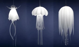 Lung linh với đèn trong suốt đến từ... đại dương