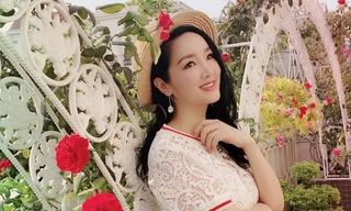 Cuộc sống cách ly trong biệt thự triệu đô của Hoa hậu Đền Hùng Giáng My