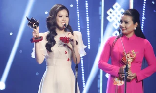 Hoàng Yến Chibi bật khóc ở 'Cánh Diều Vàng 2018'