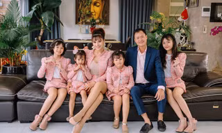 Cuộc sống cách ly của Vũ Thu Phương và chồng người hoàng tộc Campuchia cùng 4 con