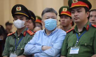 Ông Chu Lập Cơ tại phiên tòa.