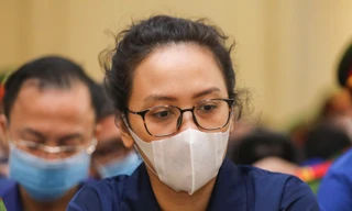 Bị cáo Trương Huệ Vận.