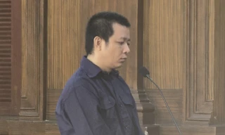 Bị cáo Lê Công Ty tại phiên tòa.