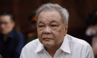 Ông Trần Quí Thanh tại phiên tòa.