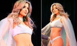 Mỹ nhân 20 tuổi sở hữu body hoàn hảo như 'Vệ nữ' lên ngôi Hoa hậu Trái đất Argentina