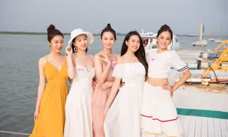 Những khoảnh khắc đẹp của thí sinh HHVN 2020 trong hành trình chung kết tại Vũng Tàu